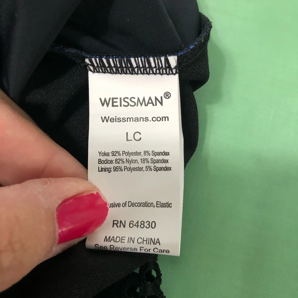 Weissman Dance‎ costume three piece check shirt hip hop pants jazz large child.